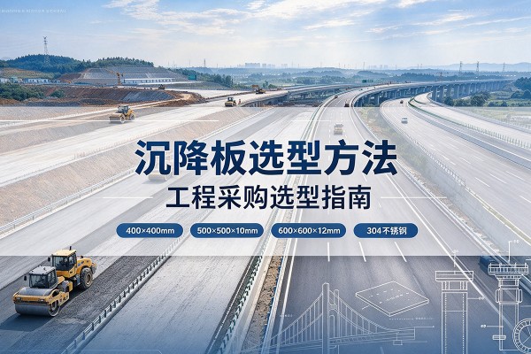 洋县沉降板选择方法