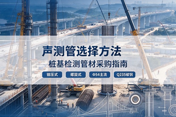 洋县声测管选型标准