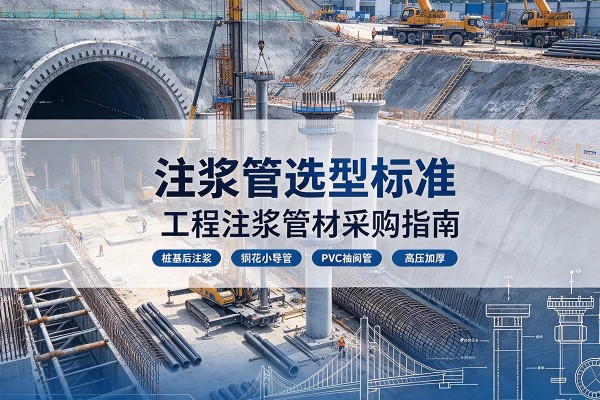 洋县注浆管选型标准
