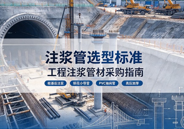 洋县注浆管选型标准